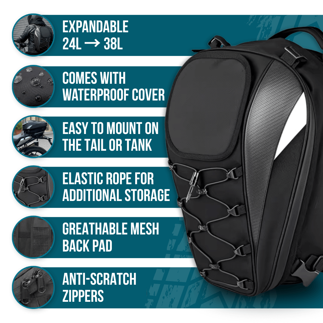Rippl TailBack™ Motorcycle Bag